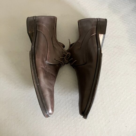 Coach Leather Derby Men's Leather Dress Show Lace Up - Picture 6 of 9